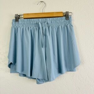 Light Blue Women's Athletic Shorts